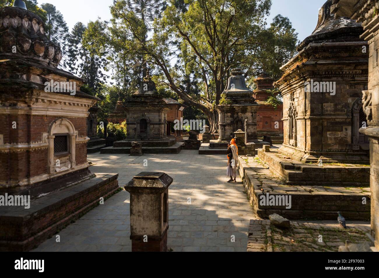 Pashupatinath Foto Stock