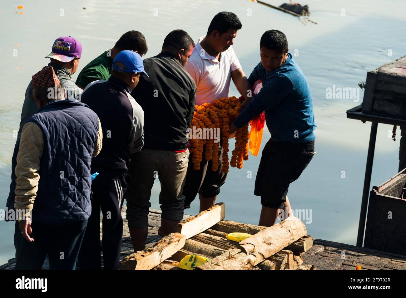 Pashupatinath Foto Stock
