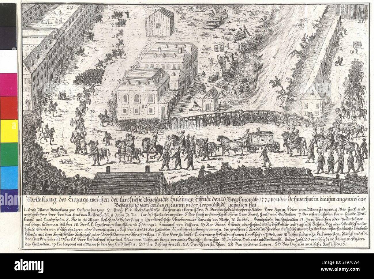 Suleiman Effendi . Foto Stock