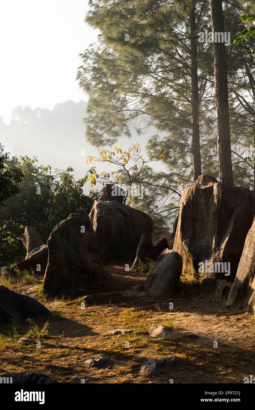 Gola di Chobar Foto Stock