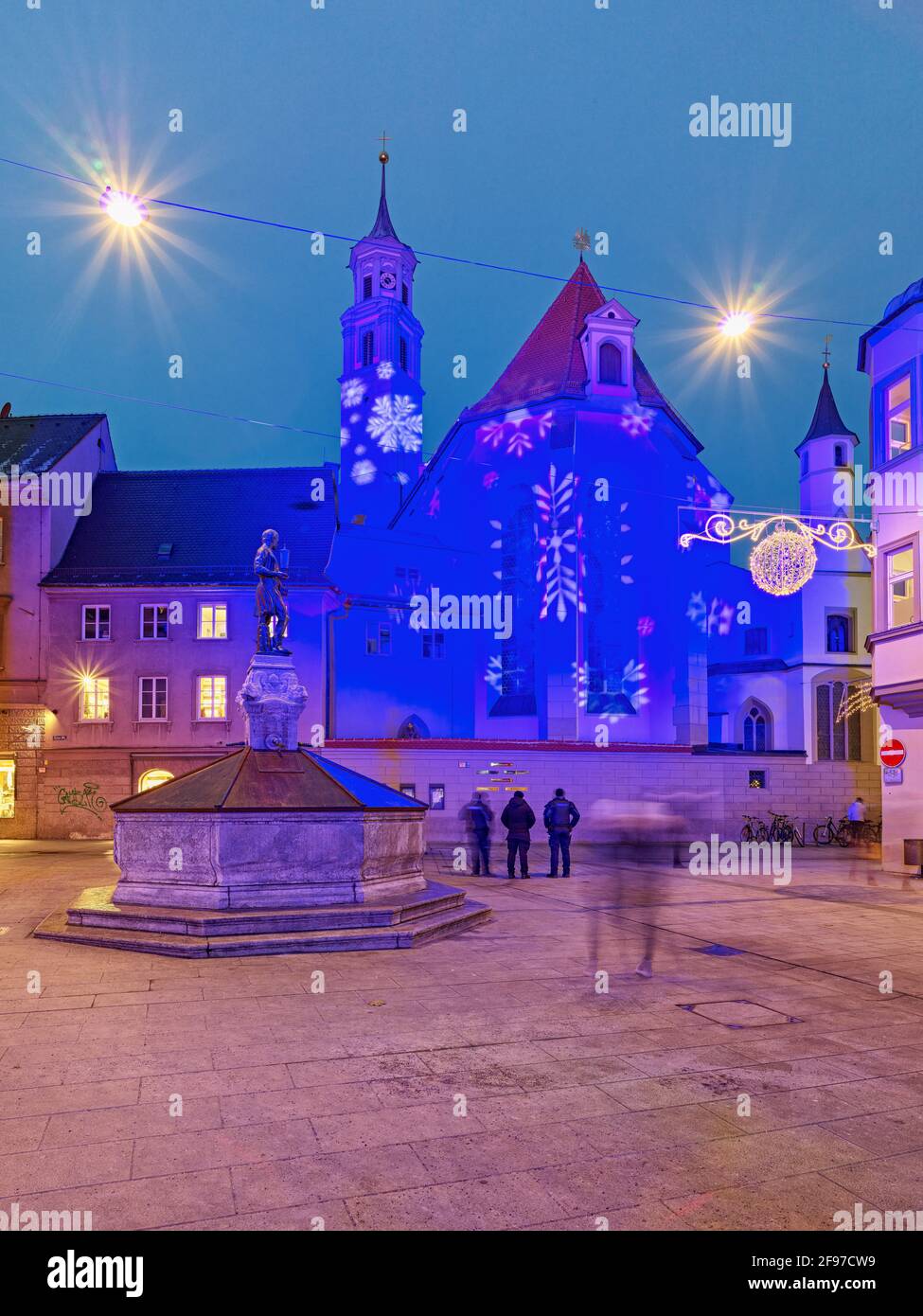 Chiesa di Sant'Anna su Martin-Luther-Platz Foto Stock