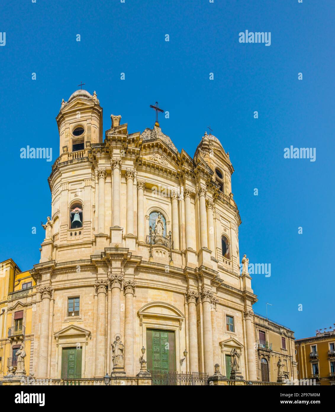 Chiesa di San Francesco d’Assisi all’Immacolata di Catania, Sicilia, Italia Foto Stock