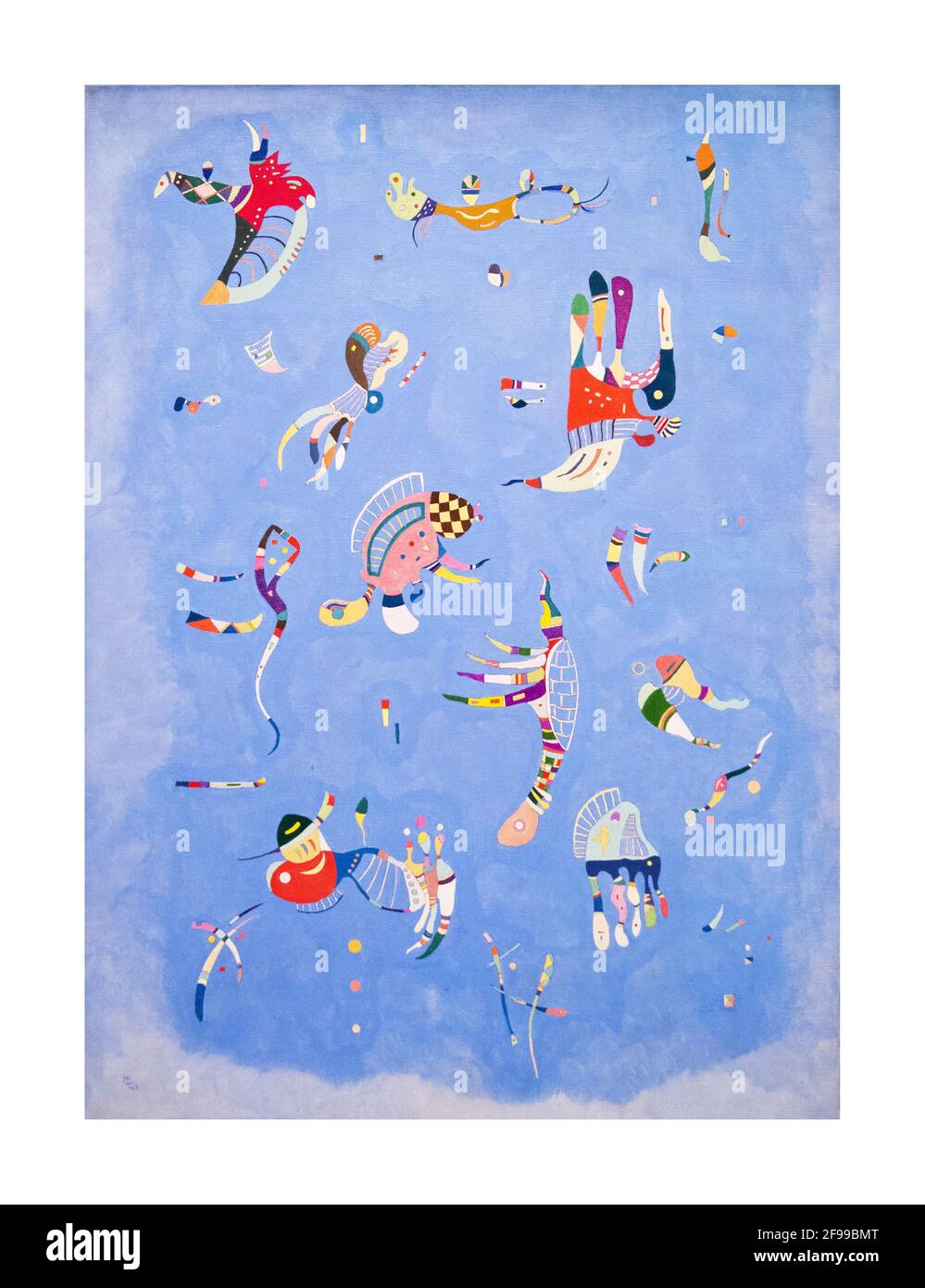 Bleu de Ciel (1940) di Vassily Kandinsky Foto Stock