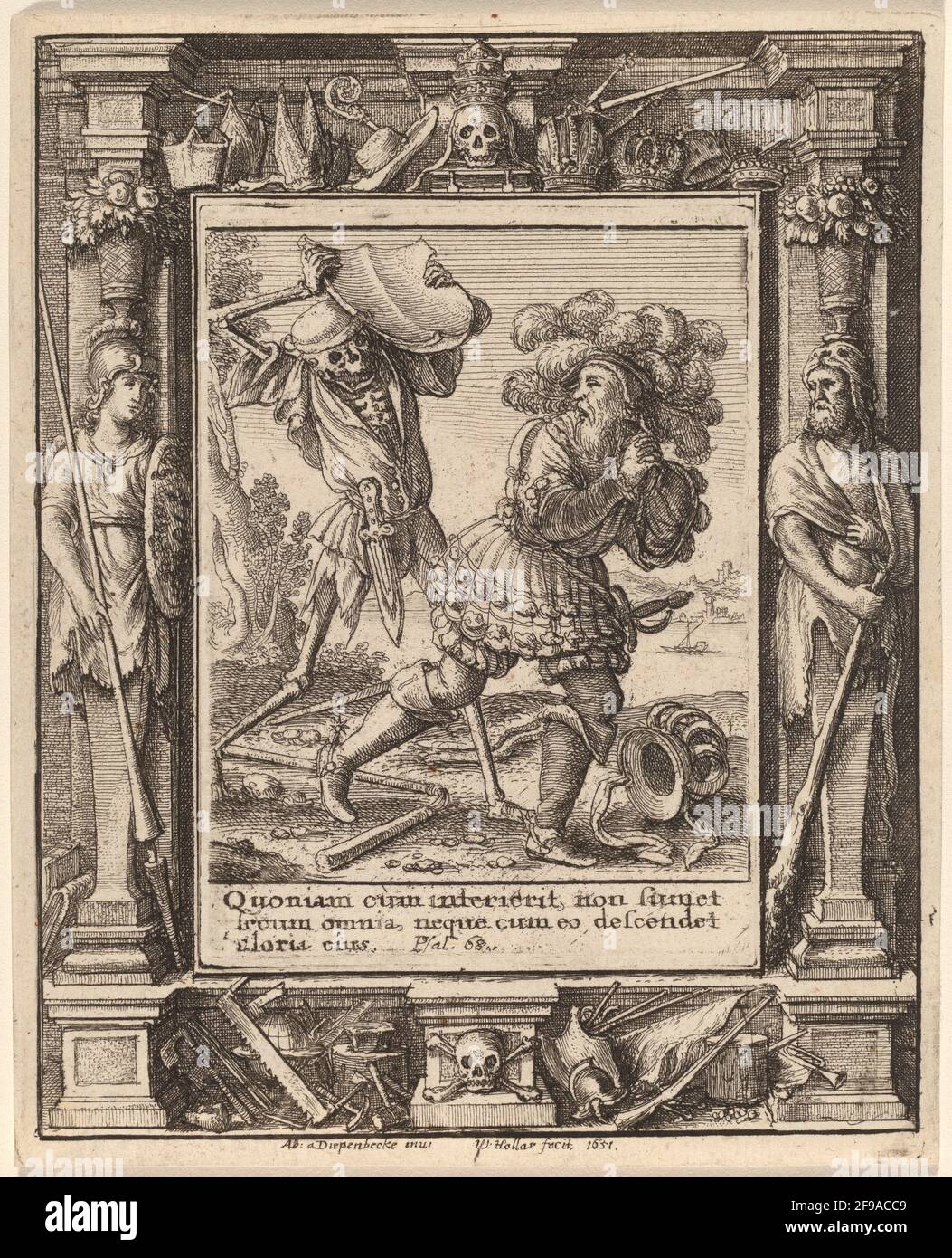 Conteggio, 1651. Foto Stock