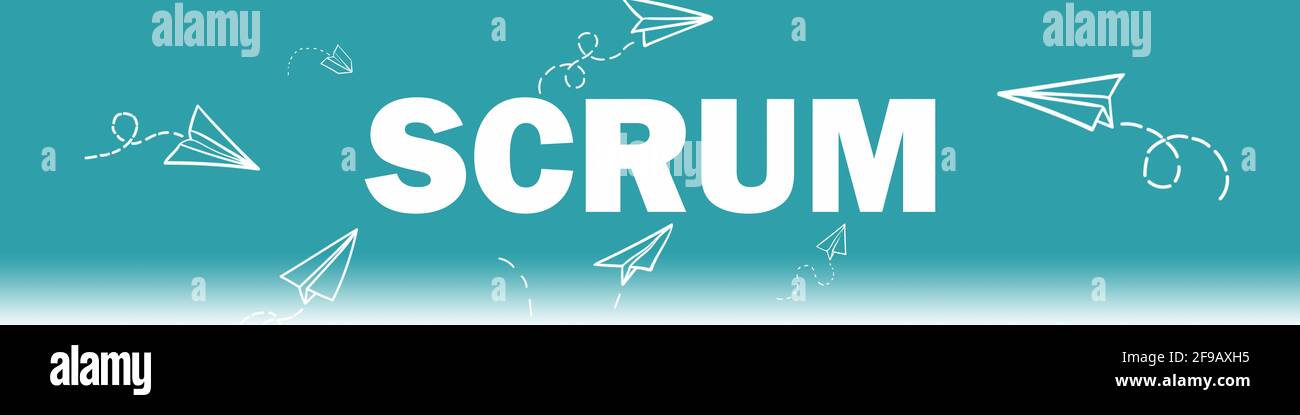 Parola mischia su sfondo blu con costellazioni Foto Stock