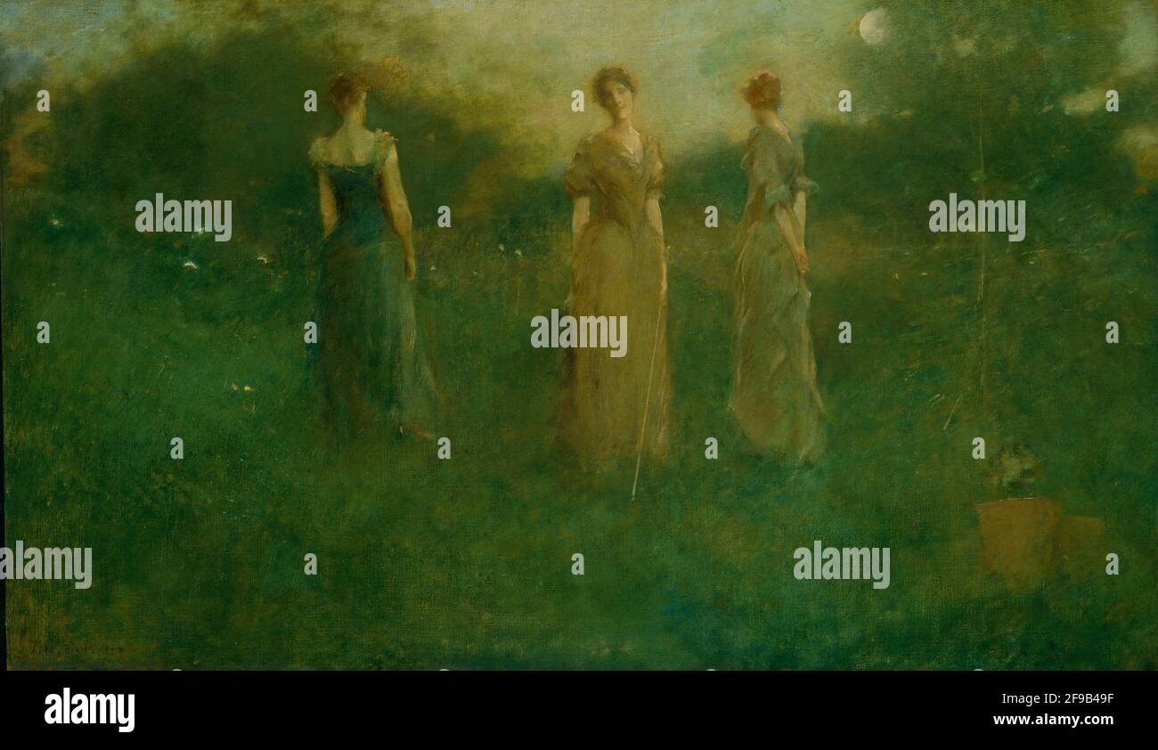 Nel Giardino, 1892-1894. Foto Stock