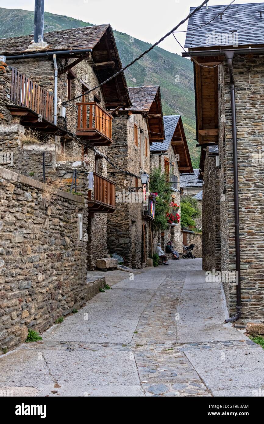 Gavas, Pallars Sobira, Catalogna, Spagna. Foto Stock