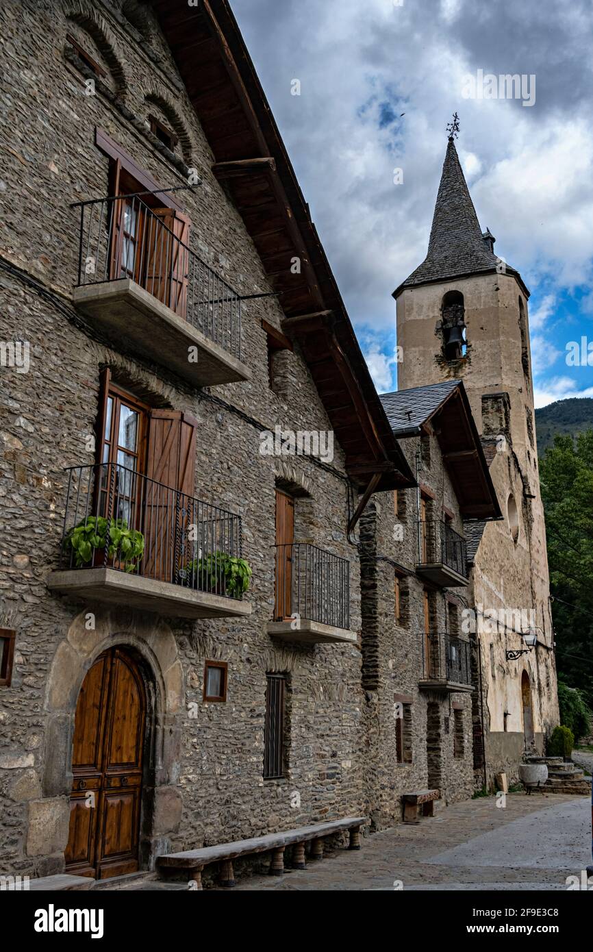Gavas, Pallars Sobira, Catalogna, Spagna. Foto Stock
