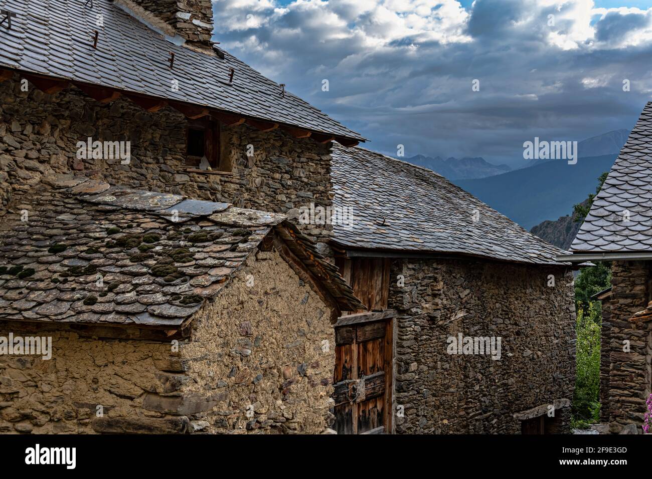 Gavas, Pallars Sobira, Catalogna, Spagna. Foto Stock