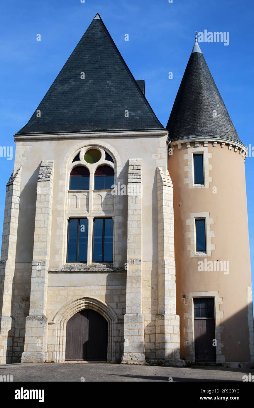 Argenton-sur-Creuse, Indre, Centre Val de la Loire, Francia Foto Stock