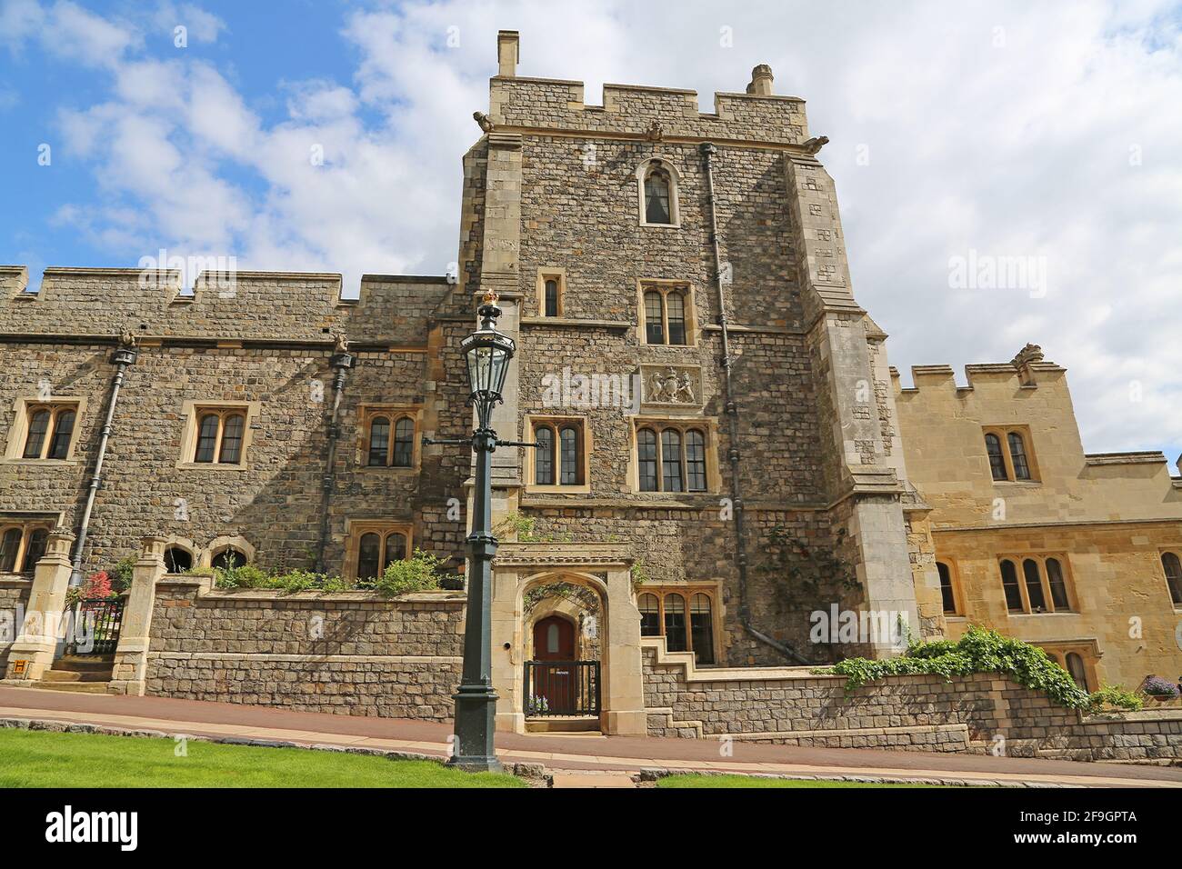 Londra, Gran Bretagna - 25 maggio 2016: Castello di Windsor, torre Mary Tudor dall'interno. Foto Stock