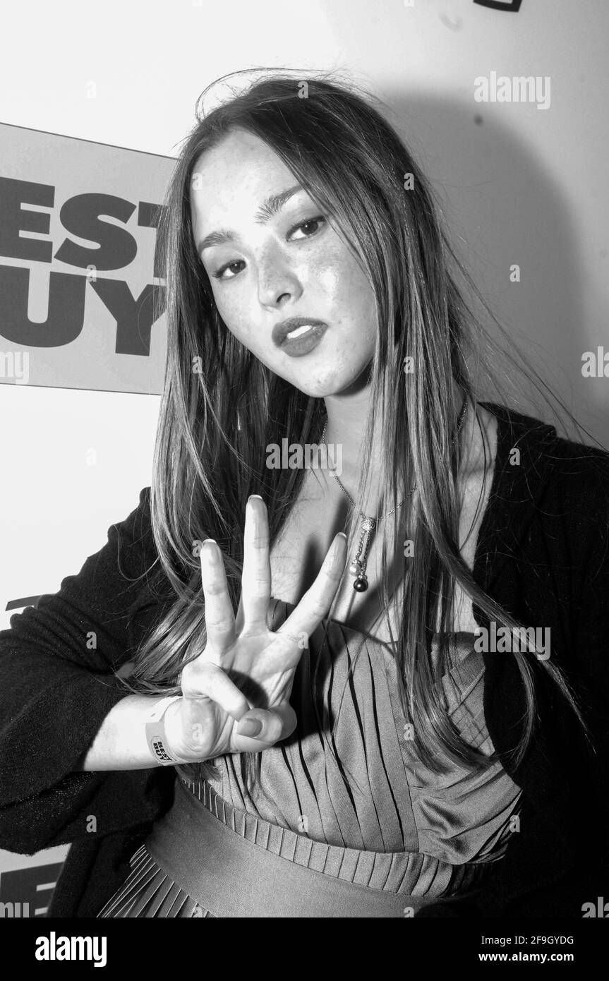 Devon Aoki partecipa al lancio della nuova PLAYSTATION 3 AY Best Buy West Hollywood il 16 novembre 2006 a Los Angeles, California. Foto Stock