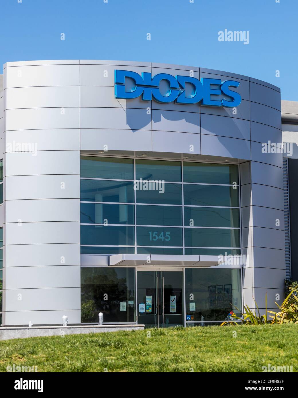 Diodes Incorporated uffici in Silicon Valley California USA Foto Stock
