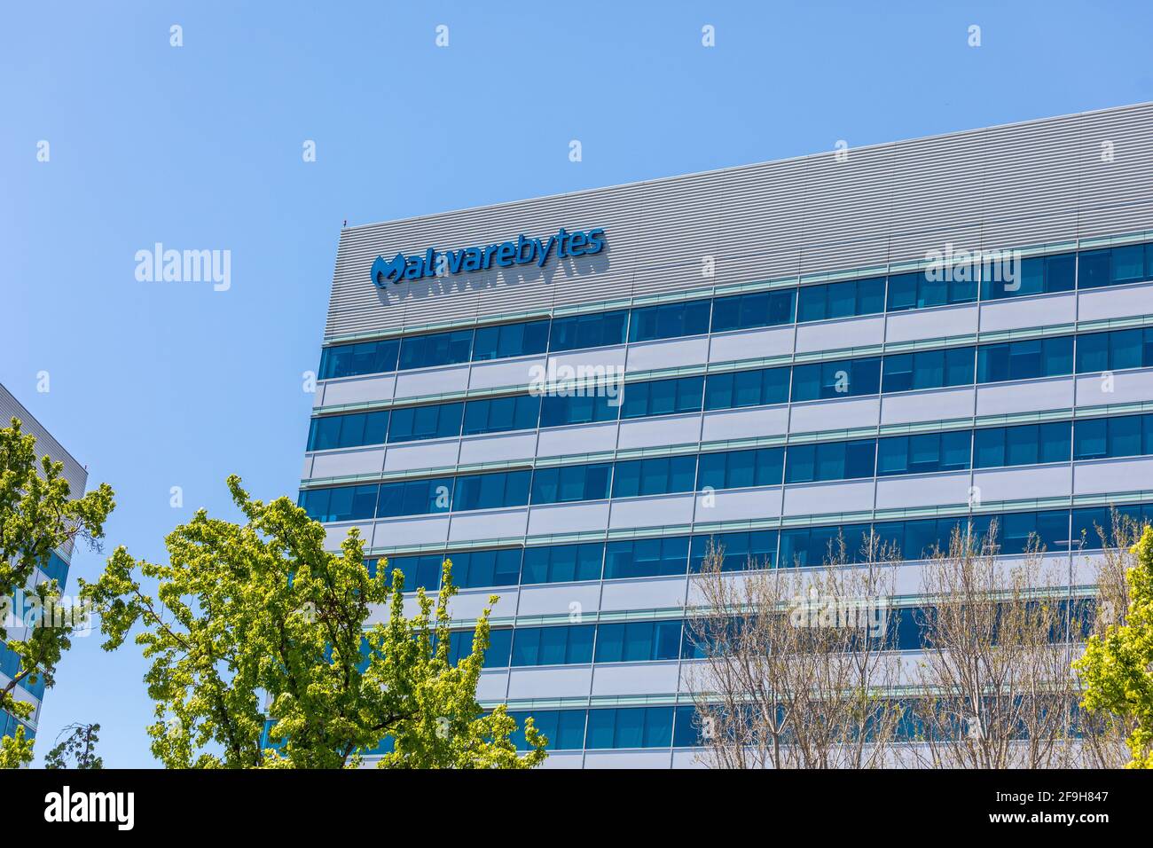 Uffici Malwarebytes in Silicon Valley California USA Foto Stock