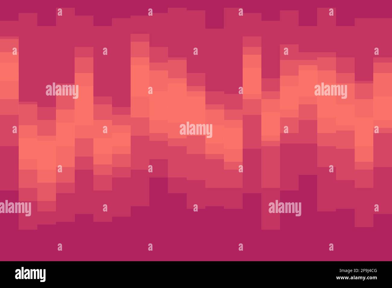 Motivo geometrico astratto rosa. Griglia Mosaico sfondo Illustrazione Vettoriale