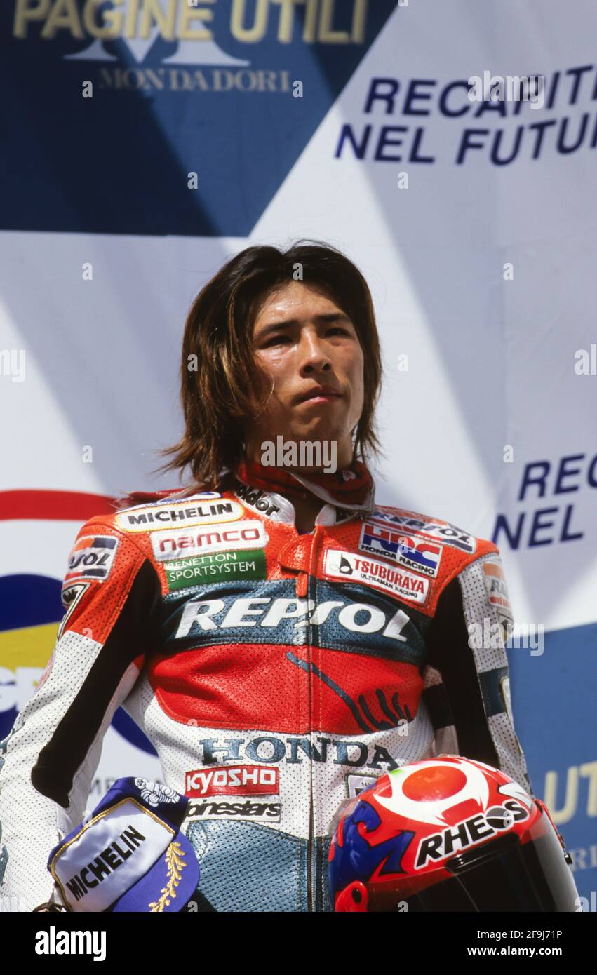 Takuma Aoki (JPN), Honda 500, Imola GP 1997 Foto Stock