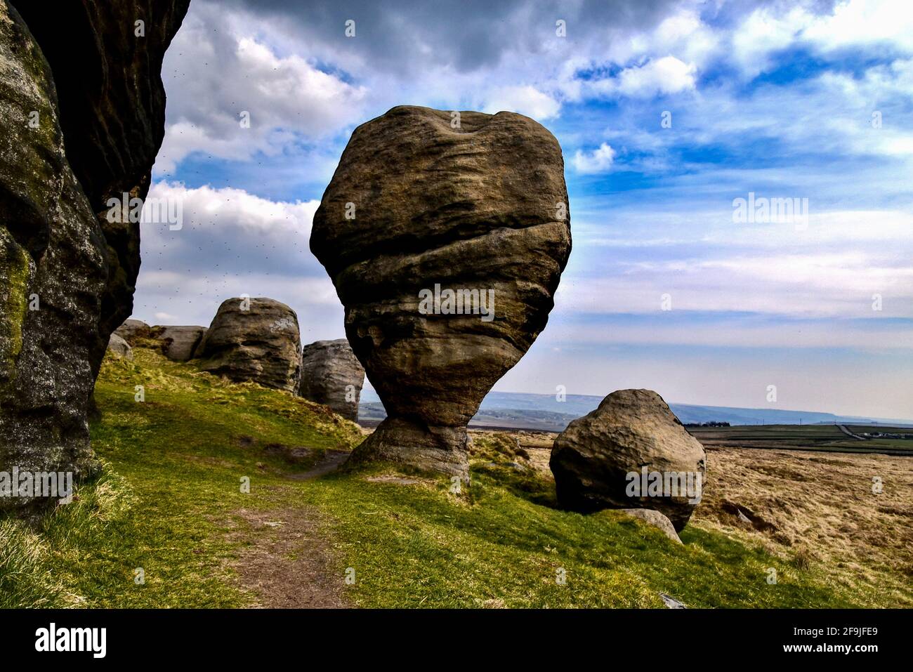 La pietra di sposa Foto Stock