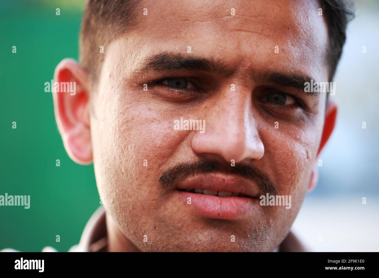Pakistano uomo di tan. Foto Stock