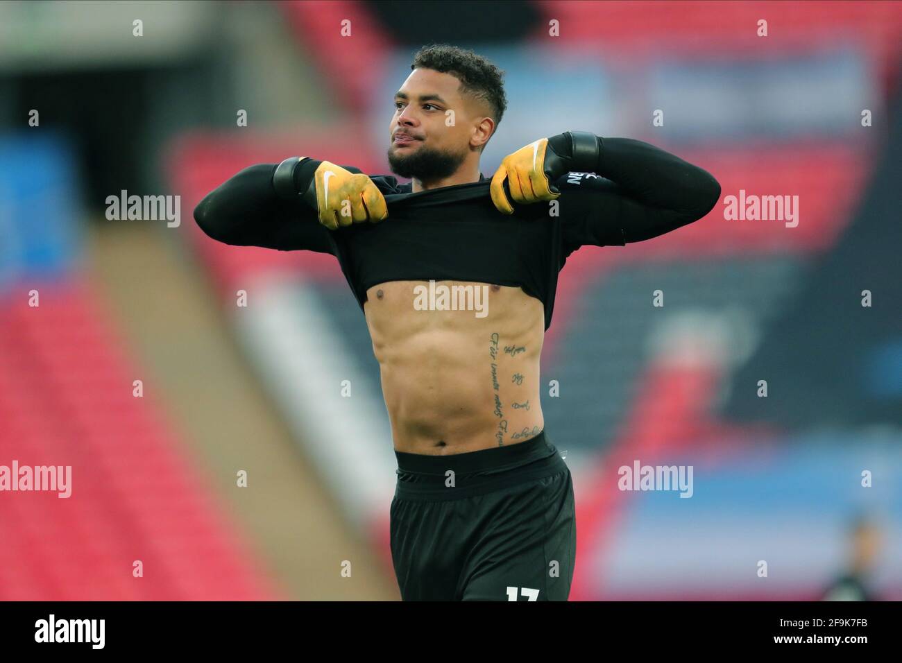 ZACK STEFFEN SUL FISCHIO FINALE, CHELSEA FC V MANCHESTER CITY FC, 2021 Foto Stock