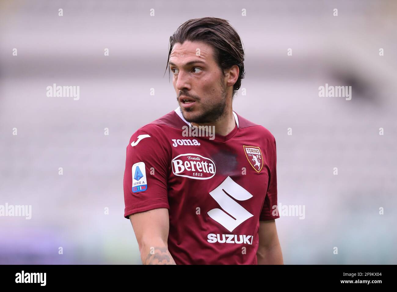 Torino, Italia, 18 aprile 2021. Simone Verdi del Torino FC durante la Serie A allo Stadio Grande Torino, Torino. L'immagine di credito dovrebbe essere: Jonathan Moscop / Sportimage Foto Stock