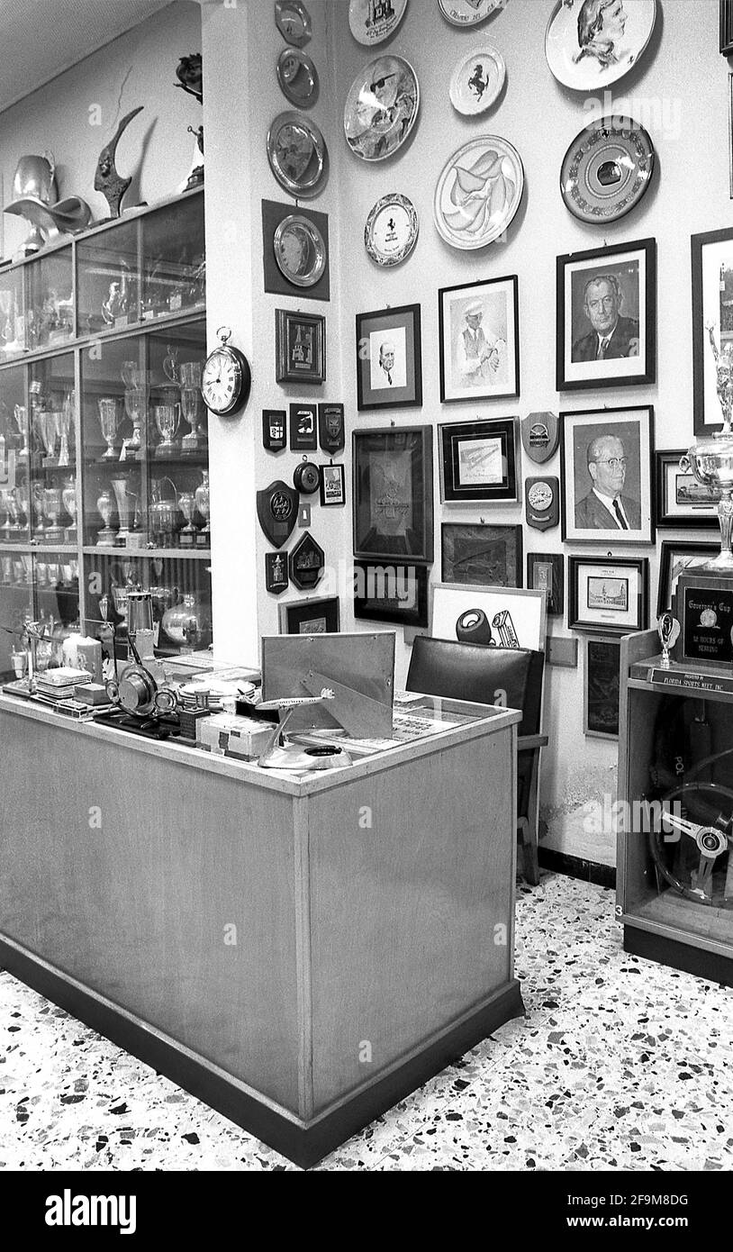 Piero Ferrari. Presso la fabbrica Ferrari di Modena Italia 1987 Foto Stock