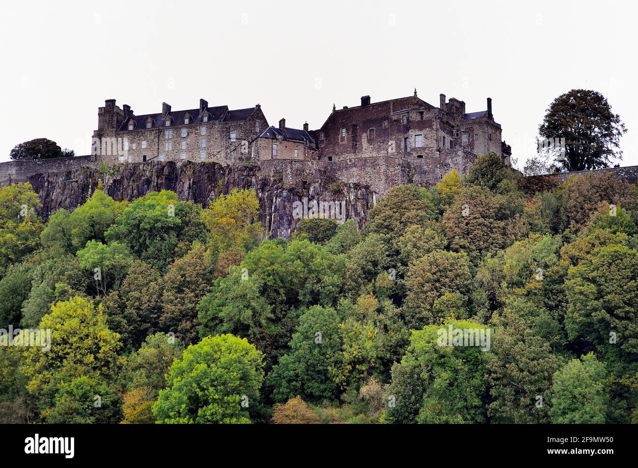 Stirling, Scozia, Regno Unito. Castello di Stirling, uno dei castelli più importanti della Scozia. Foto Stock