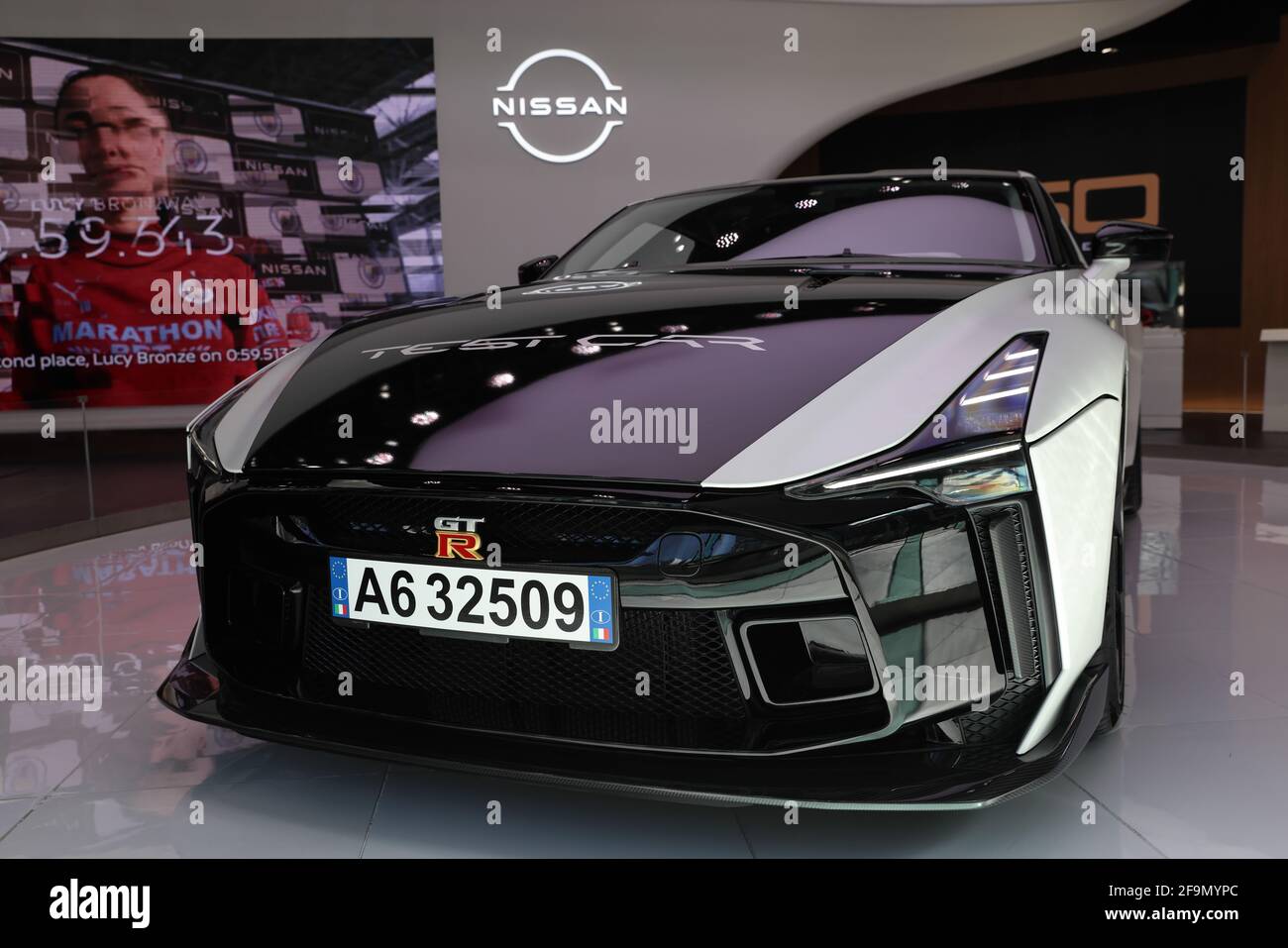 Nissan GT-R 50 by Ital design in mostra al Nissan Crossing di Ginza. Foto Stock