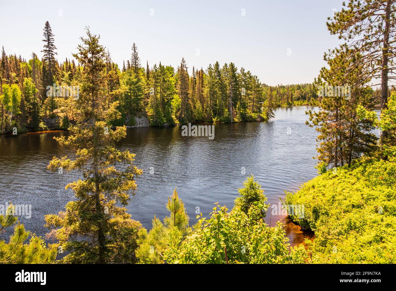 Paesaggio Canadese in estate Foto Stock Paesaggio Canadese in estate Foto Stock