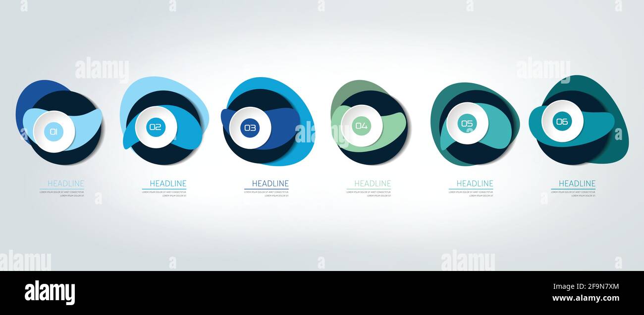 Rapporto temporale infografica, modello, grafico, schema. Vettore. Illustrazione Vettoriale