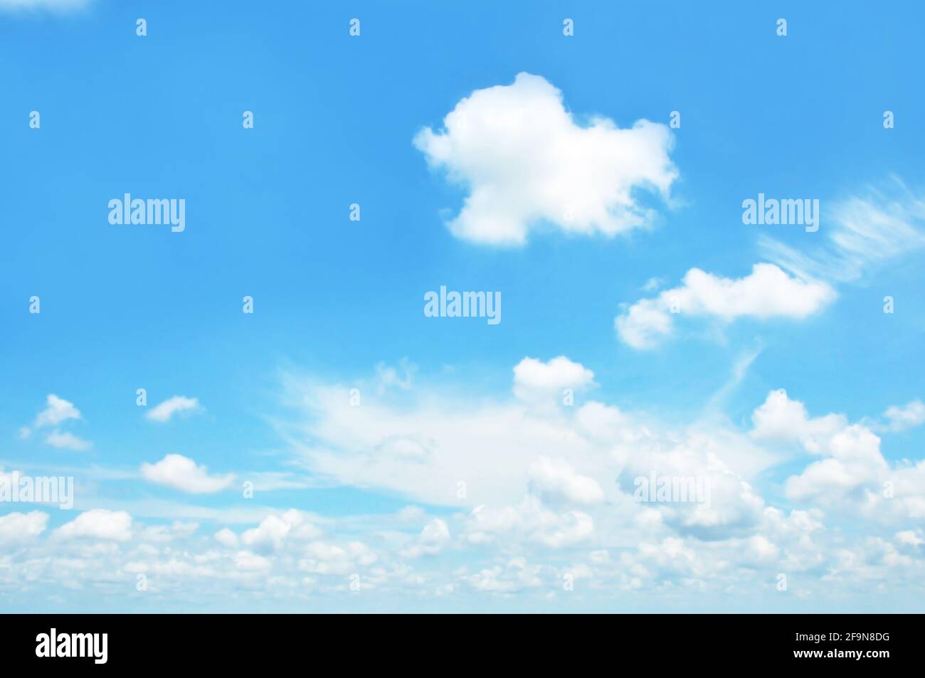 Cielo e nuvole Foto Stock