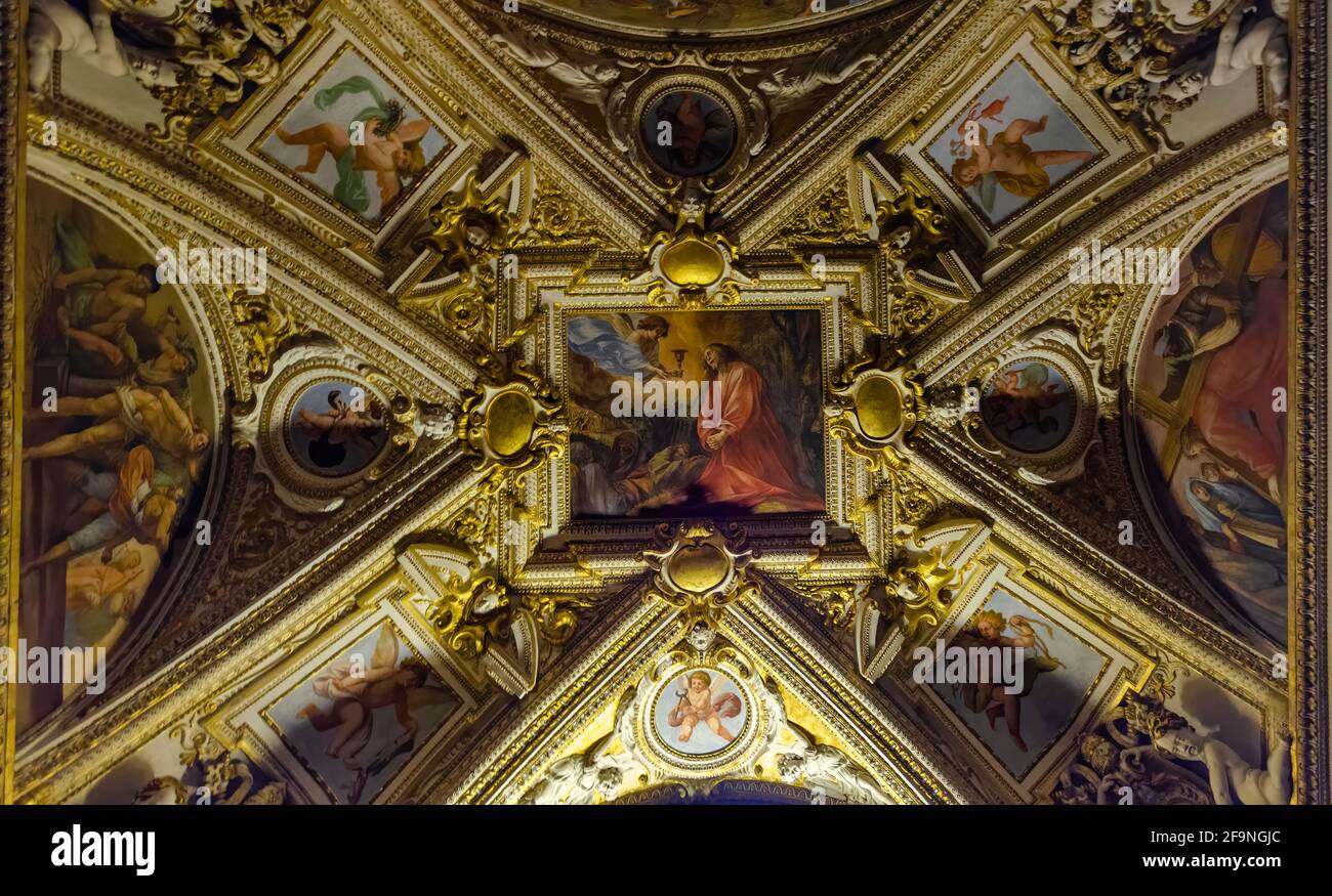 Weekino Magnete Frigo 3D In Cristallo – Città Del Vaticano, Museo, Soffitto Affresco – Souvenir Viaggio Italia - 4
