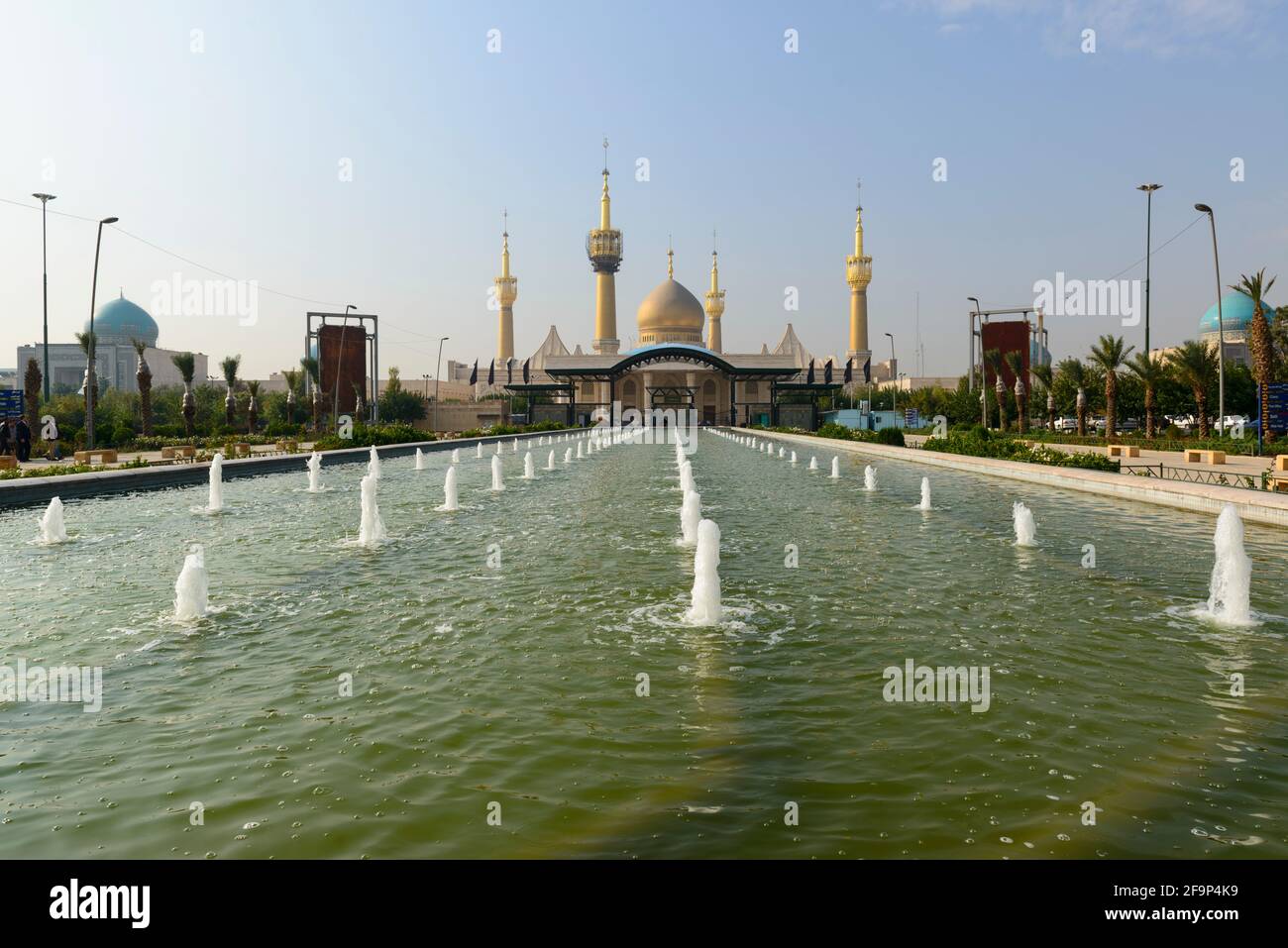 Mausoleo di Ruhollah Khomeini, Teheran, Iran. Foto Stock