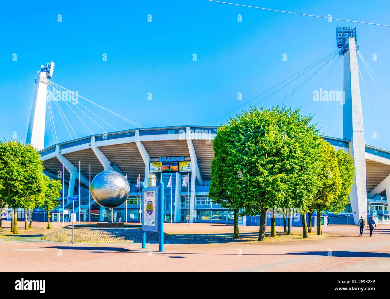GOTEBORG, SVEZIA, 25 AGOSTO 2016: Veduta dello stadio Ullevi di Goteborg, Svezia. Foto Stock