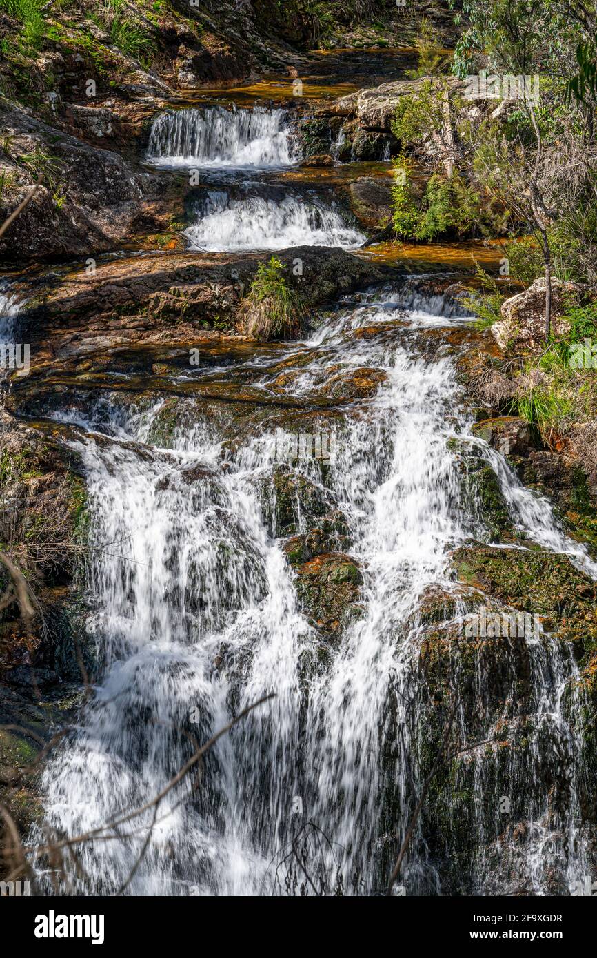 Boundary Falls, Gibilterra Range National Park, New England Tablelands, NSW Australia Foto Stock