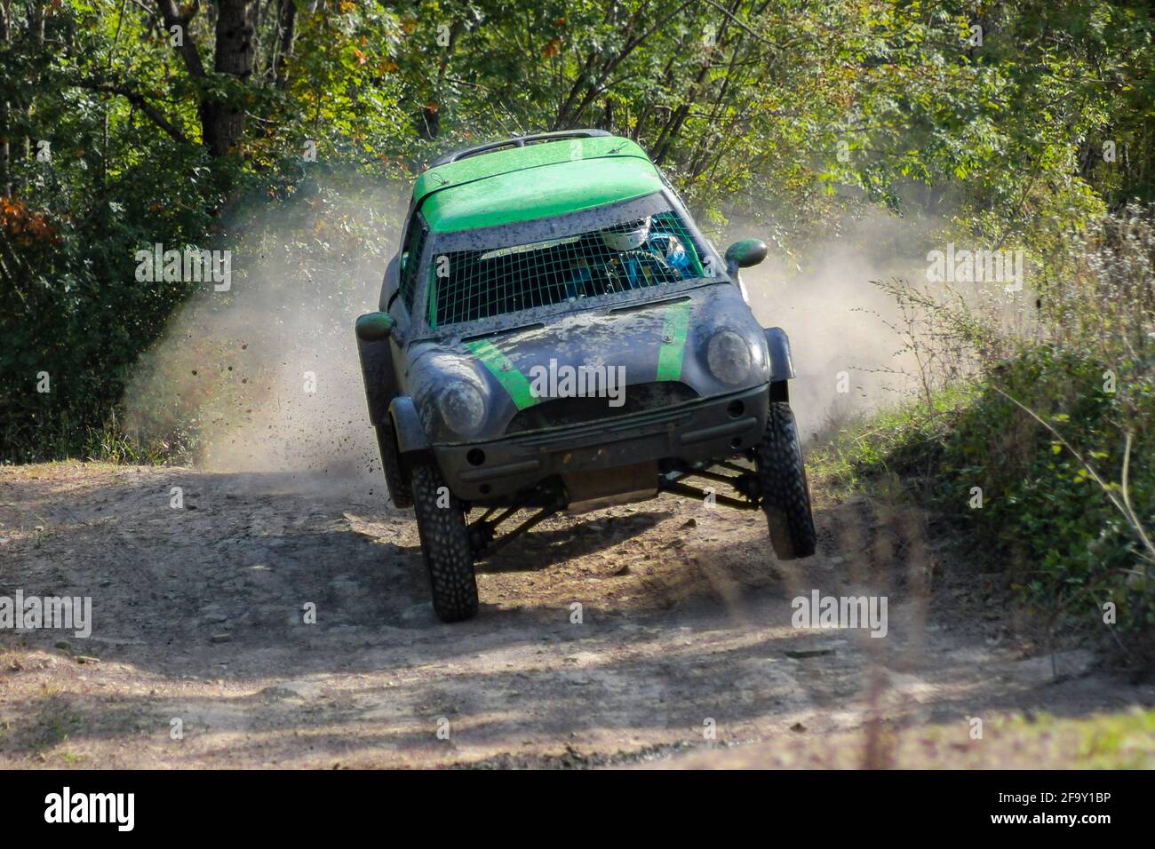 2019 Campionato Italiano velocità Ofroad: Auto da corsa a Palagano, Italia. Foto Stock