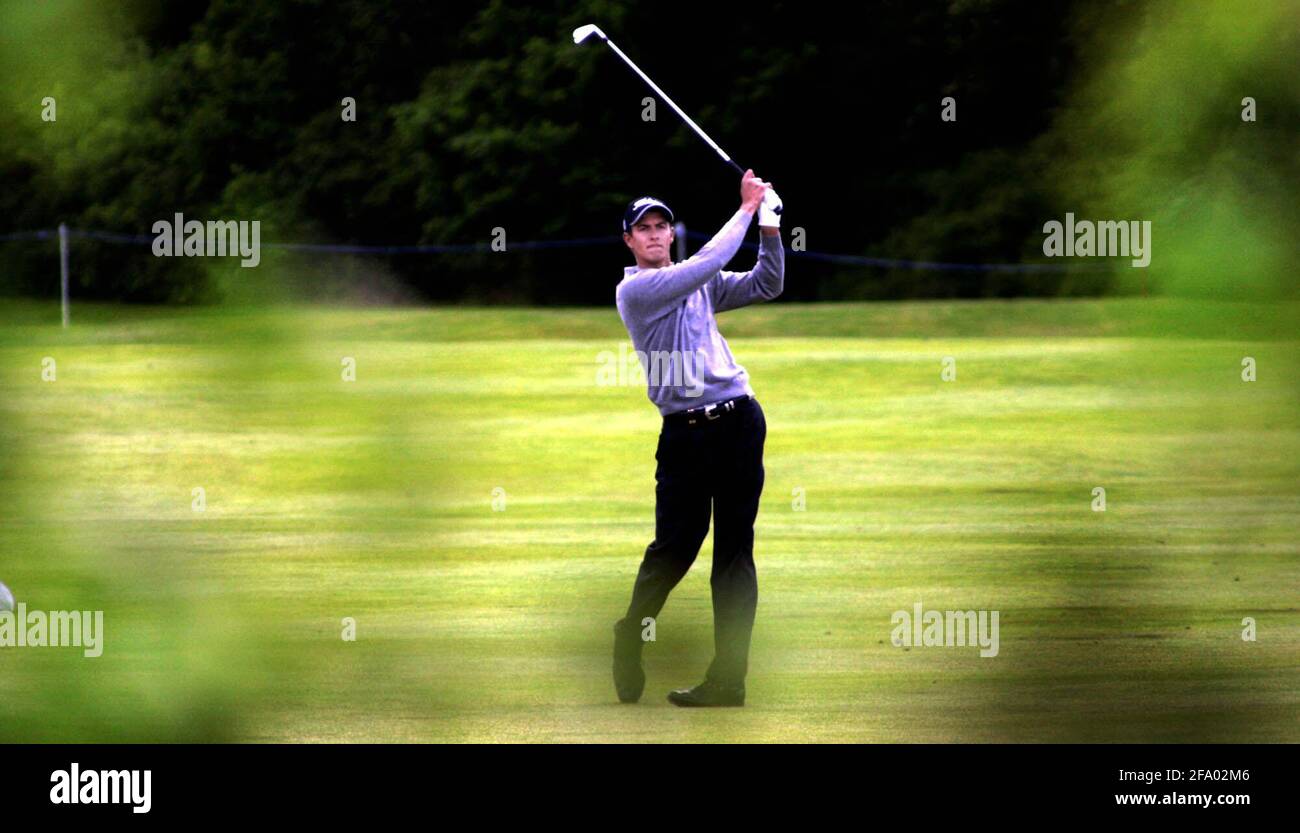 ADAM SCOTT 2 IL 7 GIUGNO 2001IN INGLESE APERTO PRESSO LA FORESTA DI ARDEN Foto Stock