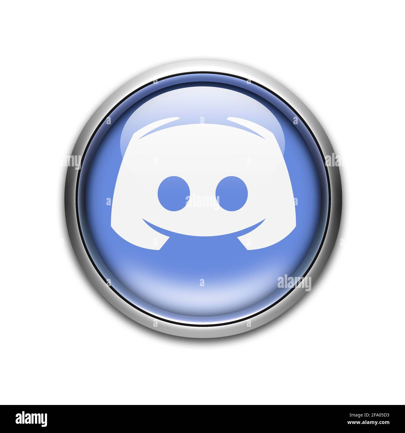 Logo discord Foto Stock