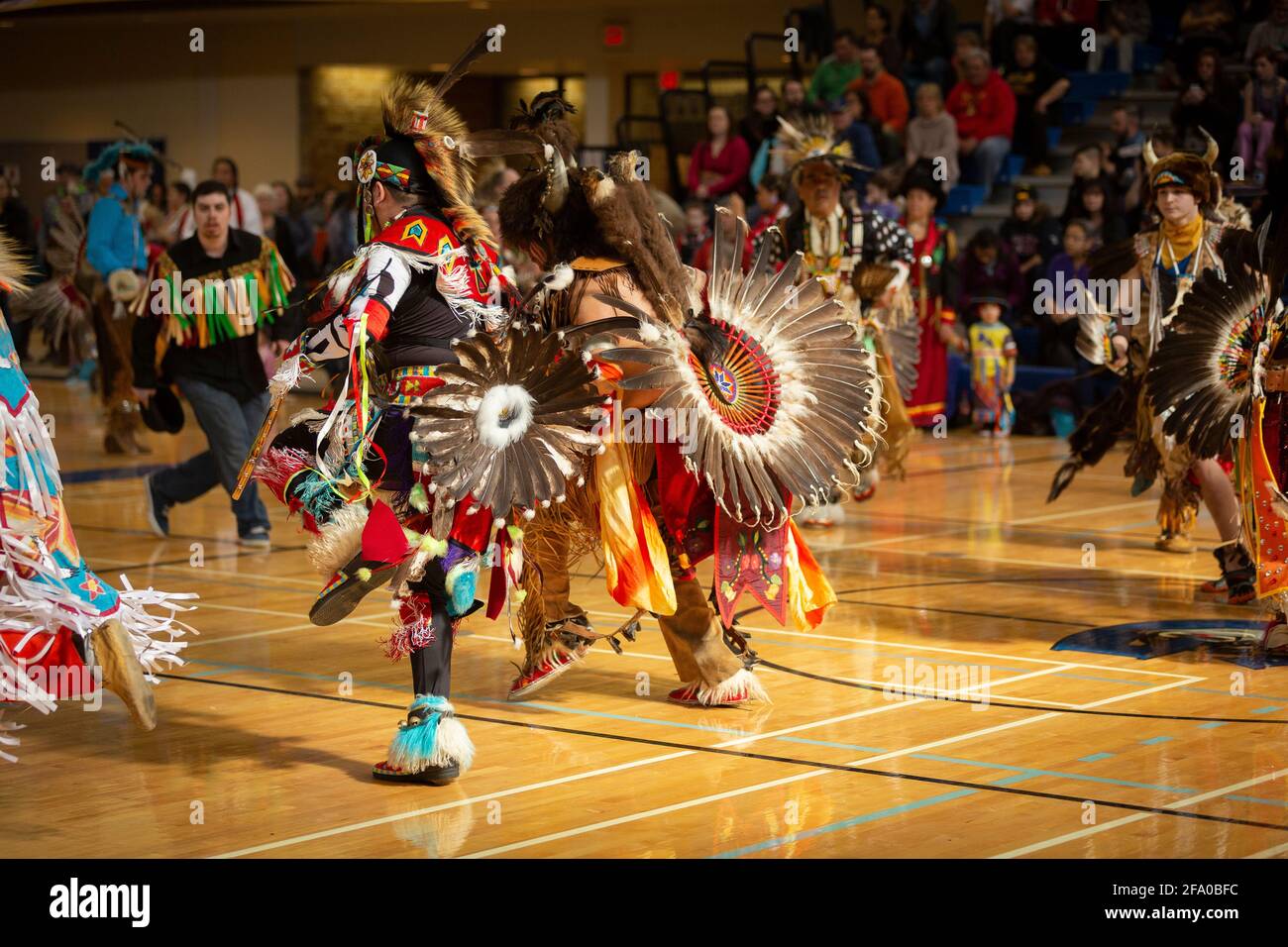 Festa indigena del Pow Wow Foto Stock