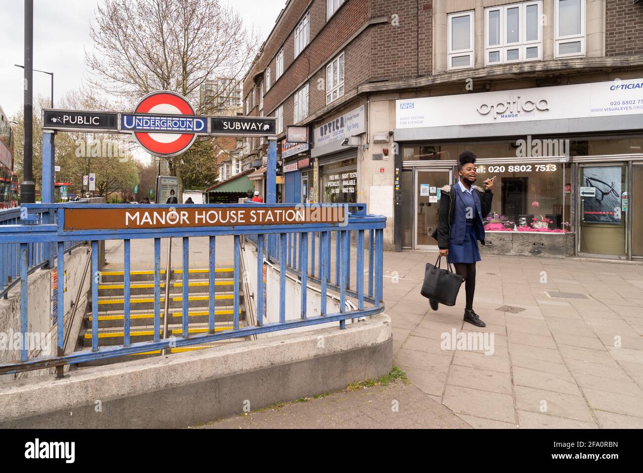 Manor House, Finsbury Park, Seven Sisters, Londra Foto Stock