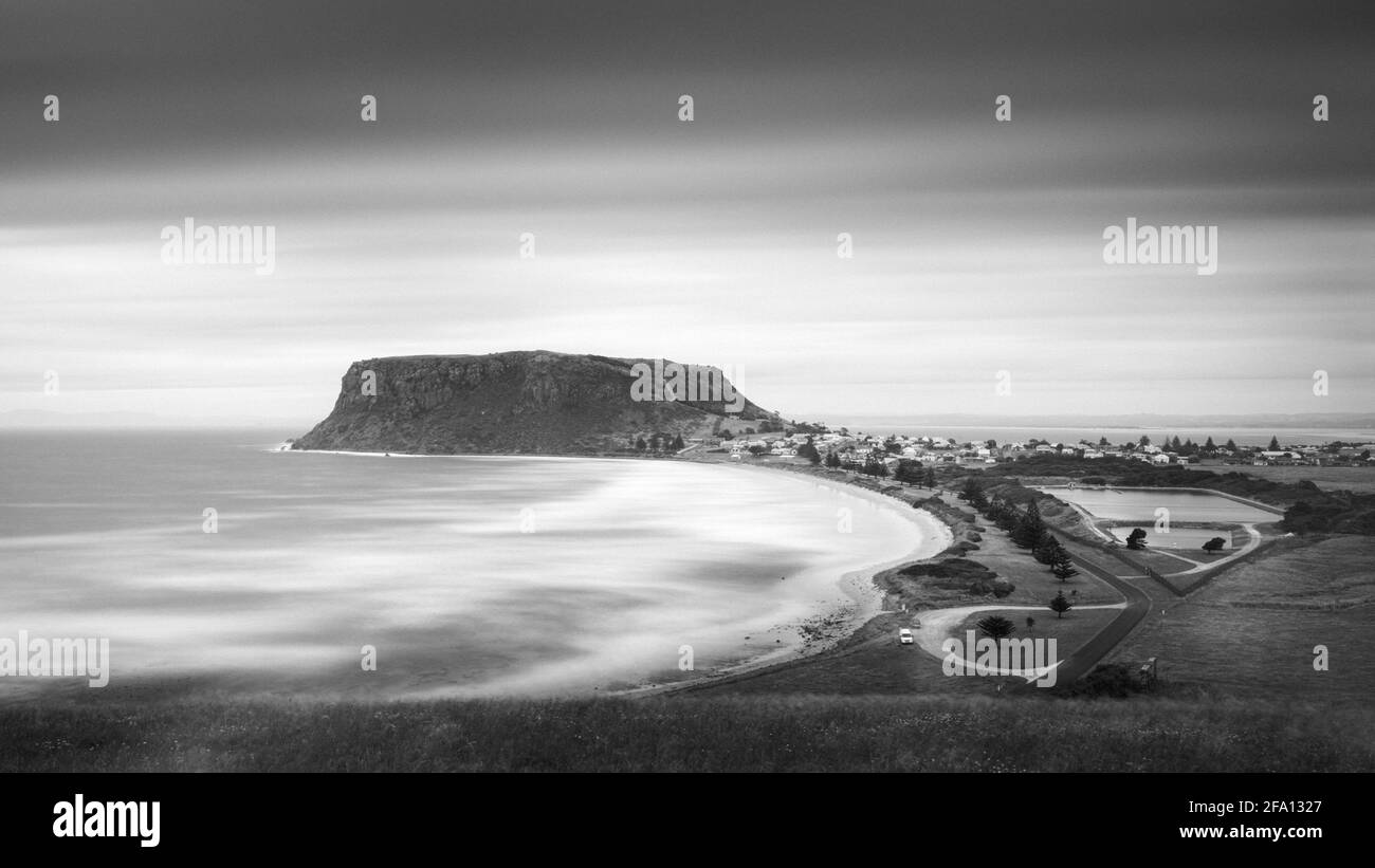 Costa della Tasmania. Foto Stock