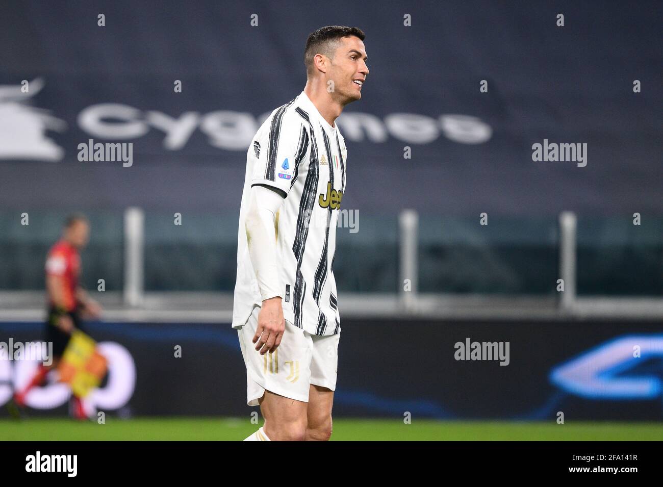 Cristiano Ronaldo del Juventus FC delusione durante la Serie UNA partita di  calcio tra Juventus e Parma Calcio gli stadi sportivi in Italia rimangono  sotto severe restrizioni a causa del Coronavirus Pandemic