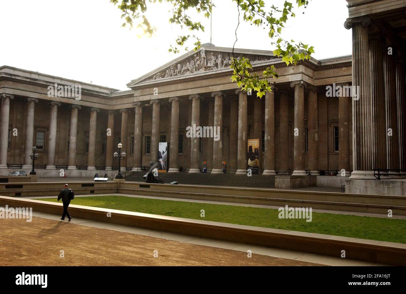 Il British Museum.20 maggio 2002 foto Andy Paradise Foto Stock