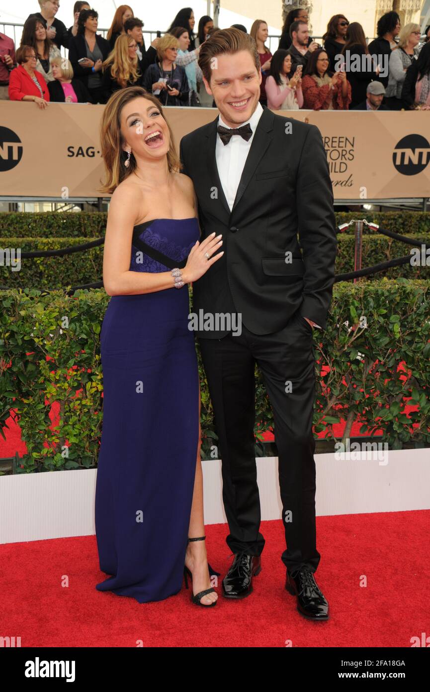 Gli arrivi ai Sag Awards 2016 che si tengono a Los Angeles, California Foto Stock