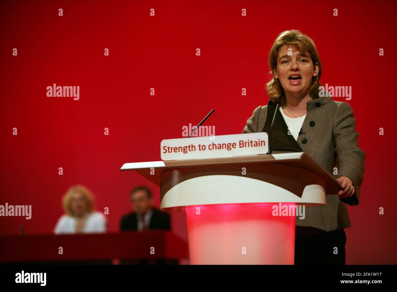 Labor Party Conf a Bournemouth.... Ruth Kelly pic David Sandison Foto Stock
