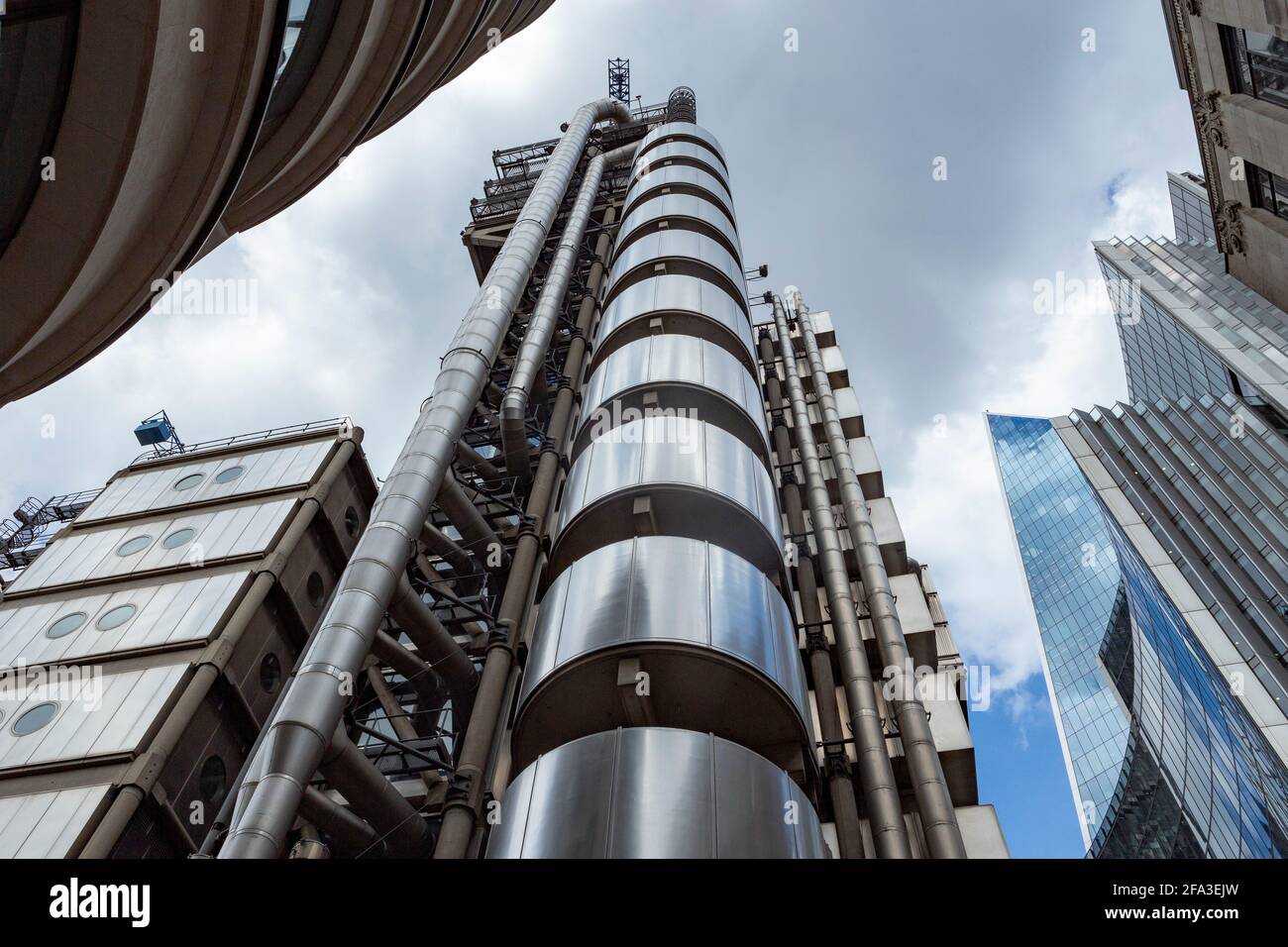 Lloyds Building nella città di Londra Foto Stock