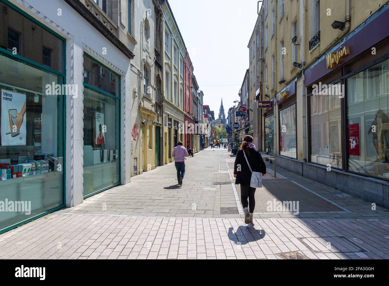 Cook Street Cork City Irlanda Foto Stock