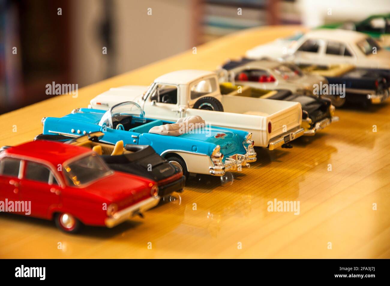 Auto da collezione in miniatura (pressofuso). scala 1:43. Foto Stock