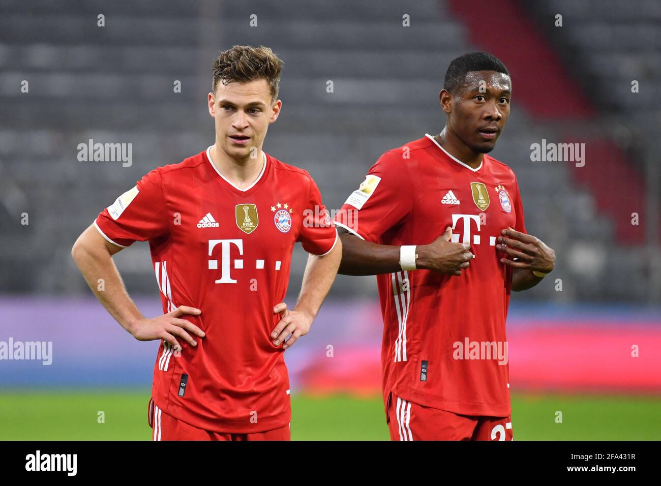 Monaco, Germania. 20 aprile 2021. Da sinistra: Joshua ...
