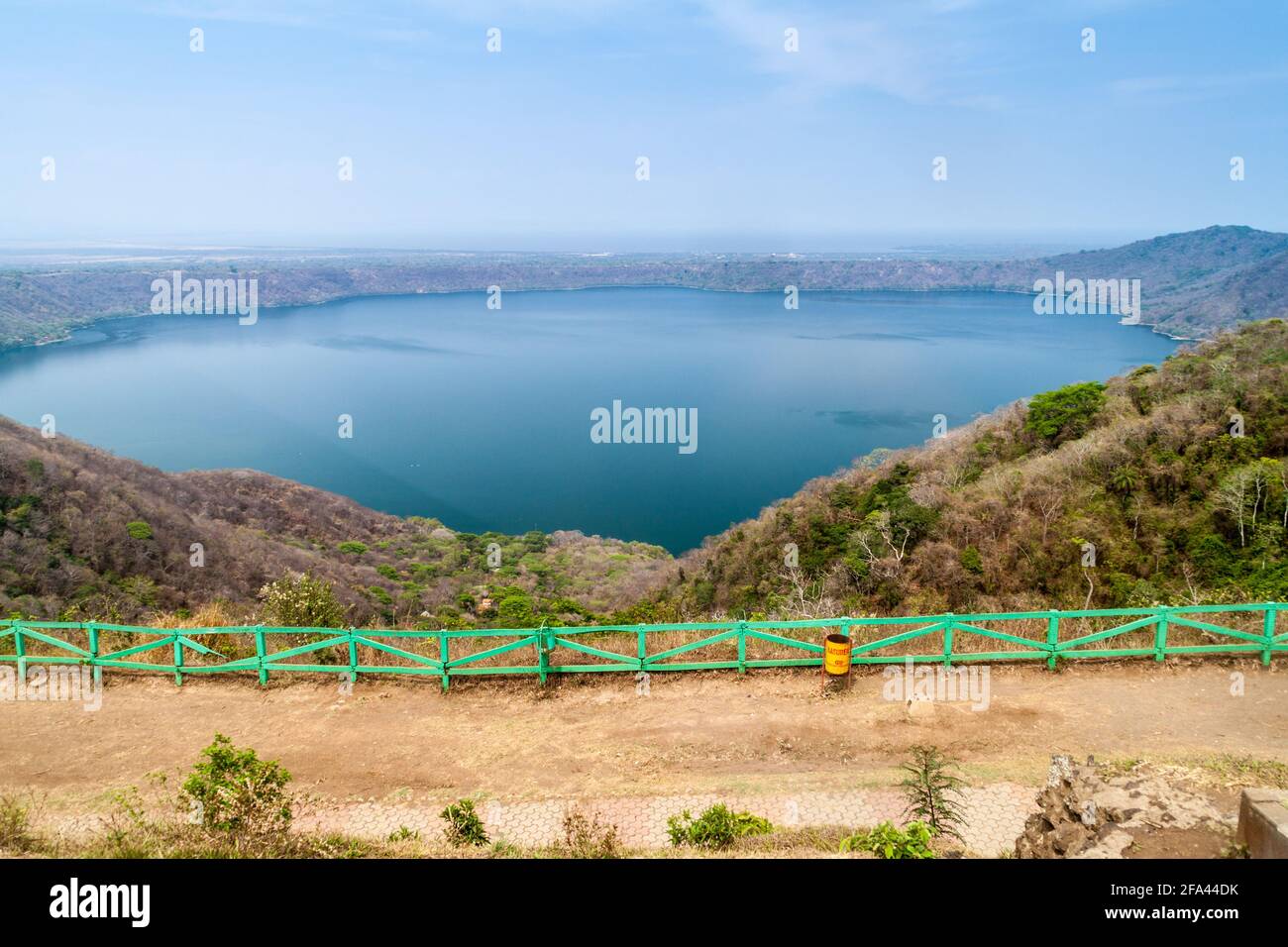 Lago Laguna de Apoyo, Nicaragua Foto Stock