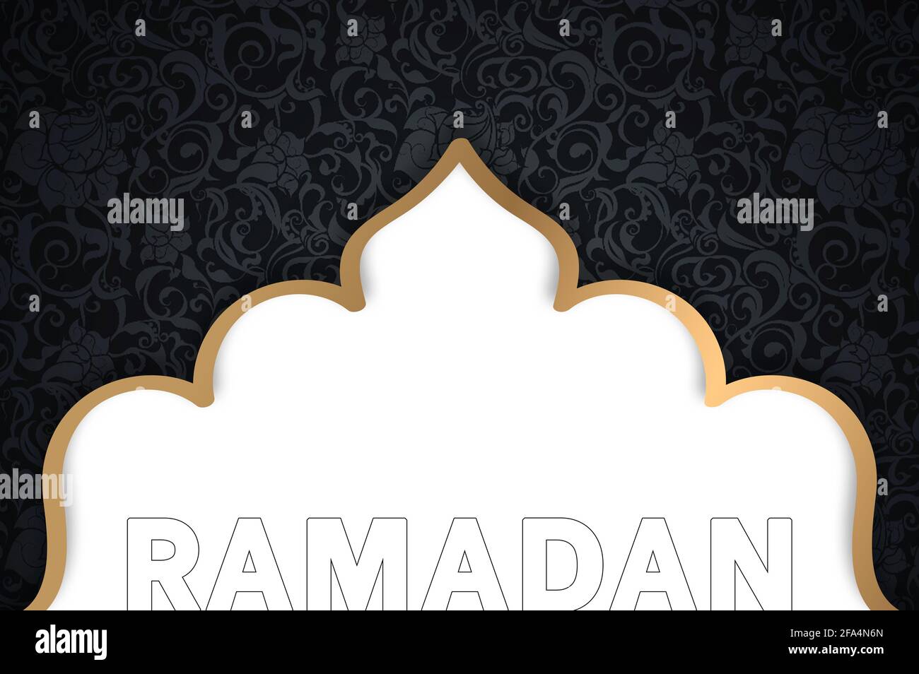 Ramadan kareem bellissimo sfondo islamico Foto Stock